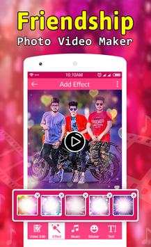 Friendship Photos Video Maker screenshot 3