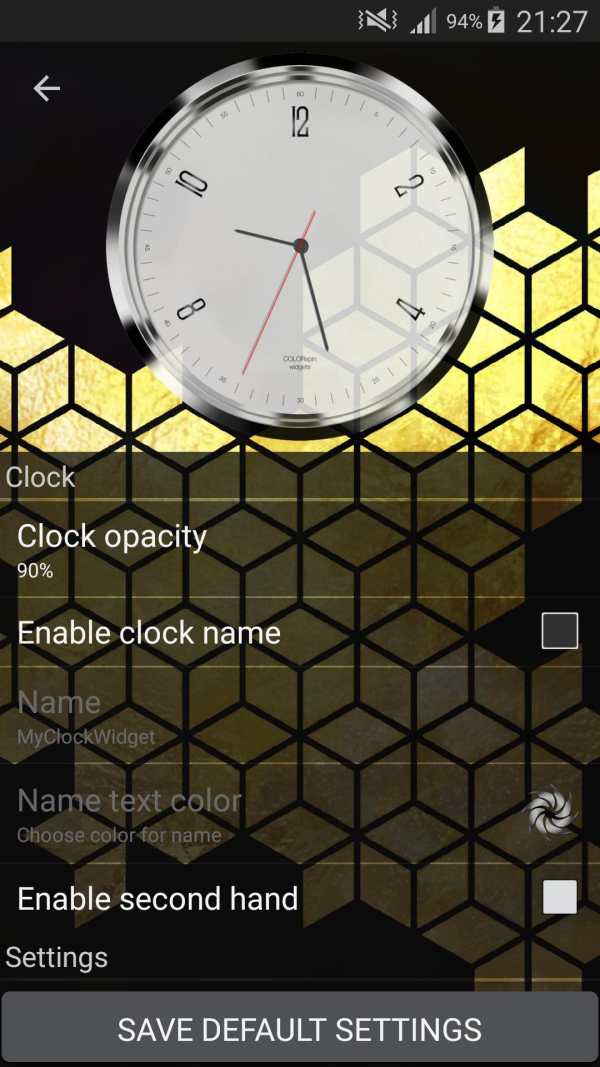Luxury Analog Clock screenshot 4