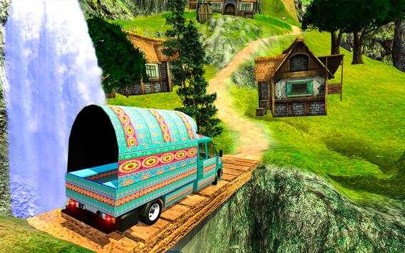 Offroad Pickup Van Driving Simulator 2019 screenshot 6