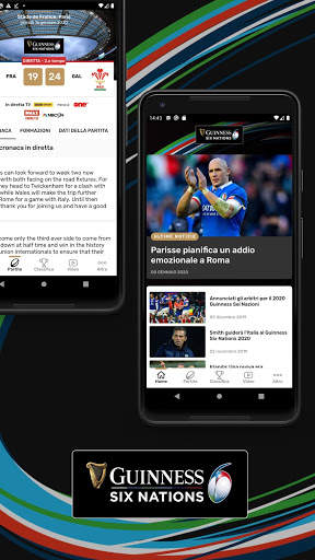 App del Guinness Six Nations ufficiale screenshot 1