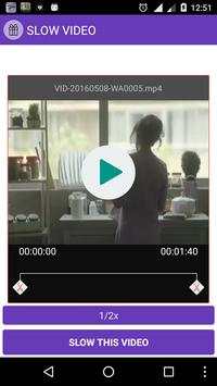 Slow Motion Video Camera screenshot 1