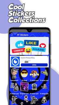 StickerApps For WhatsApp: Free Fire 's screenshot 1
