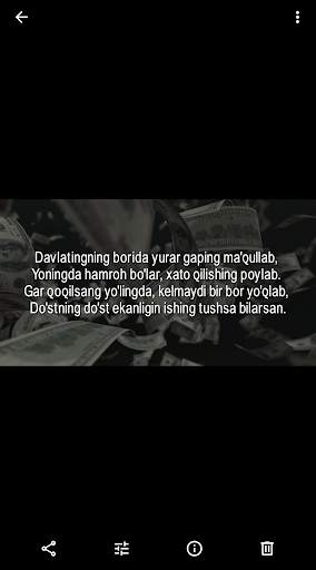 Sherlar, tabriklar va statuslar - RASM screenshot 6