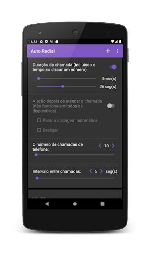 Auto Redial (Remarcação Automática) screenshot 2