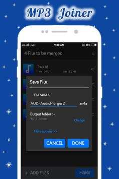 MP3 Joiner screenshot 4