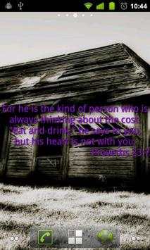 Bible Passages Live Wallpaper screenshot 2