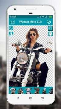 Women Moto Photo Suit 1 تصوير الشاشة