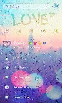 (FREE) GO SMS RAINY THEME screenshot 5