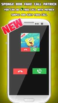 Fake Sponge bob Call From Patrick screenshot 2