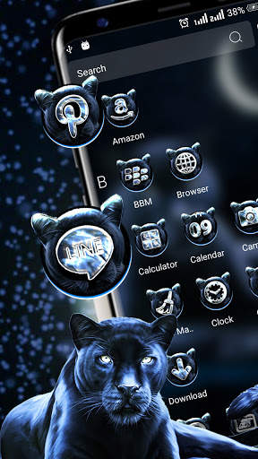 Dark Jaguar Theme Launcher screenshot 3