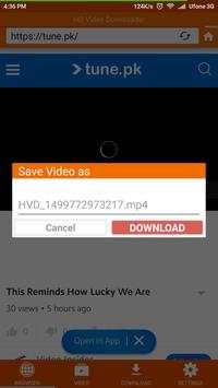 HDV - HD Video Downloader screenshot 3