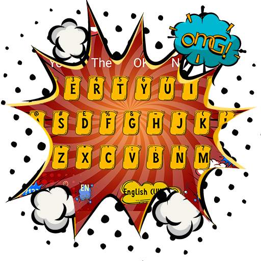 Comic Sticker Keyboard 10001007