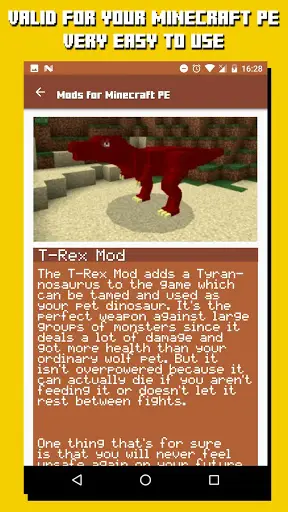 Mods for Minecraft PE screenshot 2