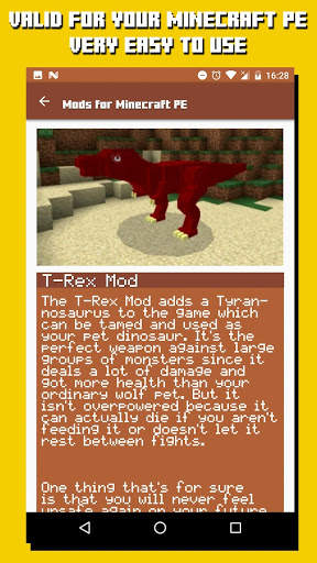 Mods for Minecraft PE screenshot 2