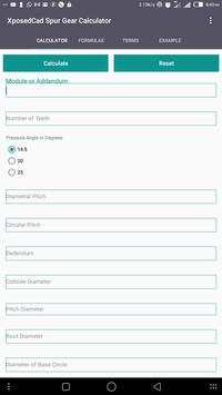 Spur Gear Calculator 2 تصوير الشاشة