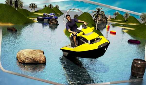 Jet Ski Driving Simulator 3D screenshot 11