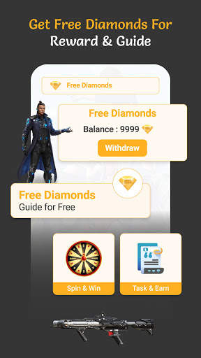 Free Diamonds : Free Diamonds for free in fire screenshot 1