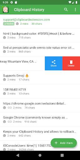 Clipboard History Mobile screenshot 3