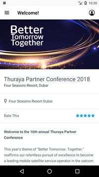 Thuraya Event & Conference App screenshot 1
