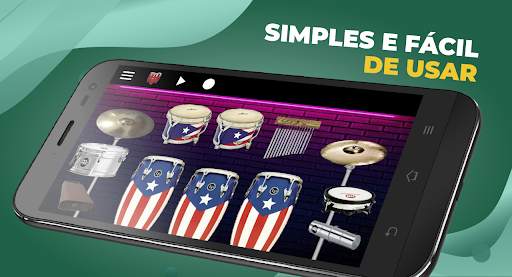 Percussão Virtual -  Instrumentos de percussão 6 تصوير الشاشة