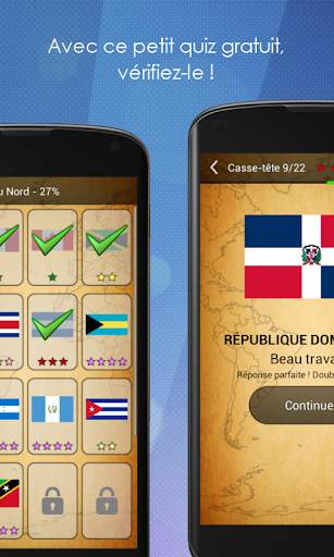 Picture Quiz : Les Drapeaux screenshot 3