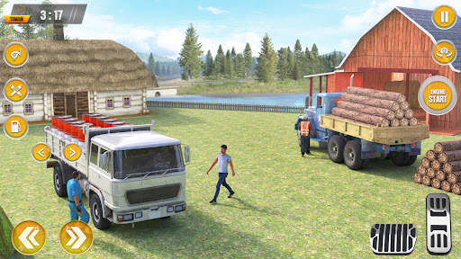 US Offroad Cargo Truck Driving screenshot 4