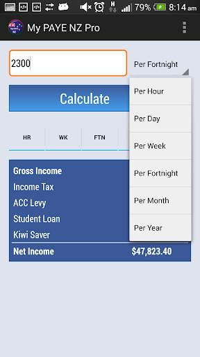 My PAYE NZ Lite screenshot 2