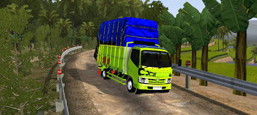 Mod Map Bussid Jalan Berlumpur screenshot 1