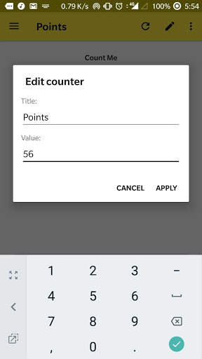 Counter screenshot 6