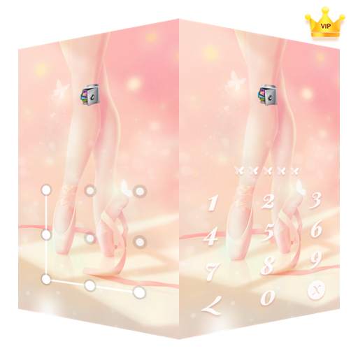AppLock Live Theme Ballet – Paid Theme 1.0