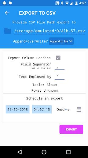 SQLite Editor Master screenshot 7