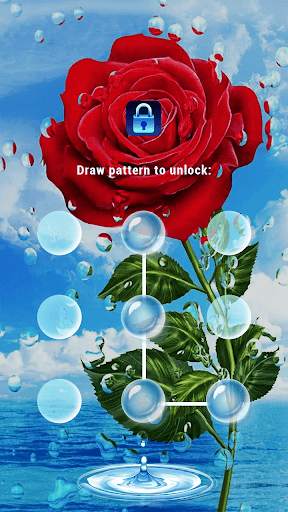 (FREE) Rose Flower - App Lock Master Theme 1 تصوير الشاشة