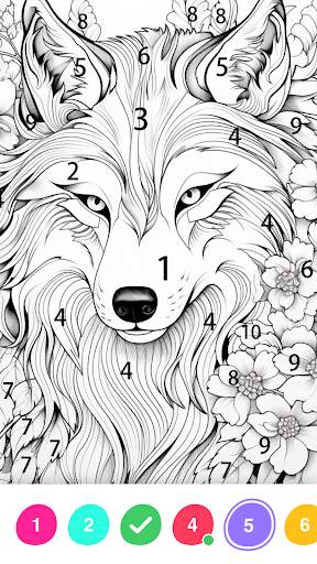 No.Paint: Relaxing Coloring screenshot 4