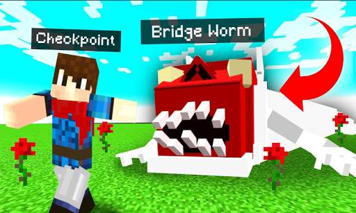Bridge Worm for Minecraft PE screenshot 2