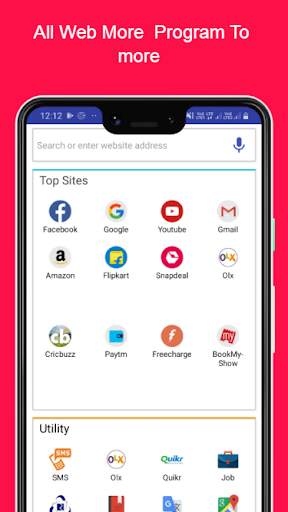 8G Browser screenshot 1