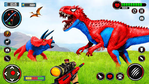 Wild Dino Hunter 3D Gun Games screenshot 2