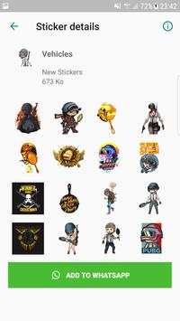 PubgStickers -  for Whatsapp screenshot 2