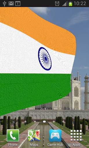 India Flag Live Wallpaper screenshot 7