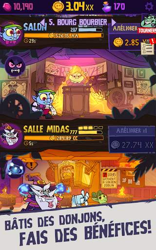 DUNGEON, INC : jeu incrémental screenshot 13