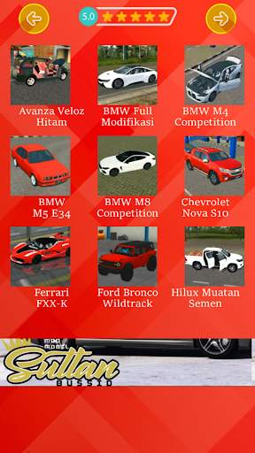 Mod Mobil Sultan Bussid screenshot 2