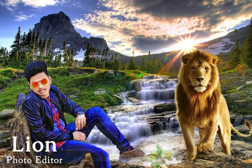 Lion Photo Editor screenshot 4