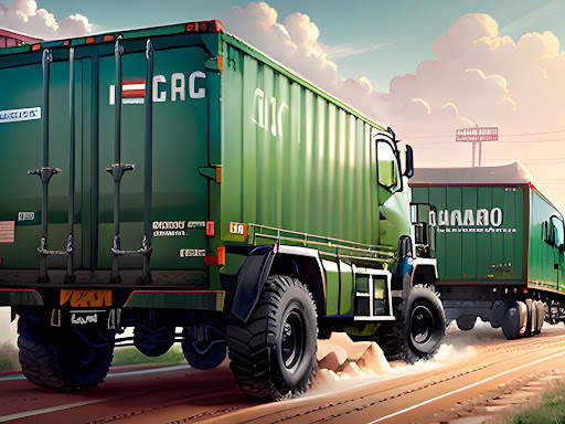Cargo Truck Parking Games 3D screenshot 5