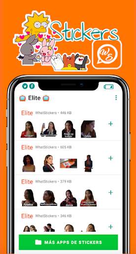 Elite Stickers for WhatsApp screenshot 1