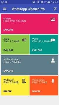 Pro Whatsapp Cleaner screenshot 1