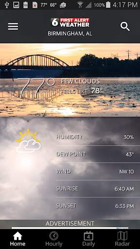 WBRC First Alert Weather скриншот 1