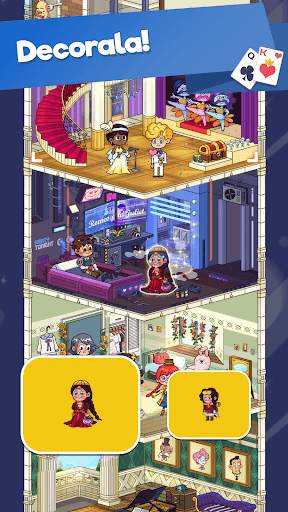 Tema solitario: tri peaks gioco di carte gratuito screenshot 2
