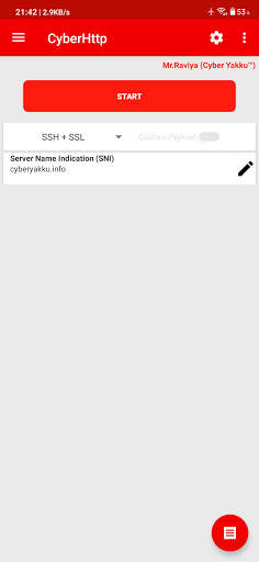 Cyber Http - Custom Header Injector VPN screenshot 4