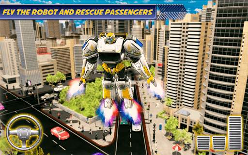 US Bus Robot Car Transform screenshot 3