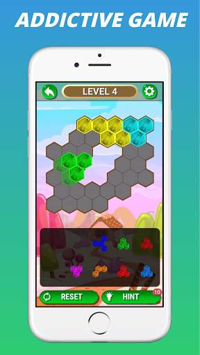 Hex Block Pop! Candy Block Puzzle Games screenshot 4
