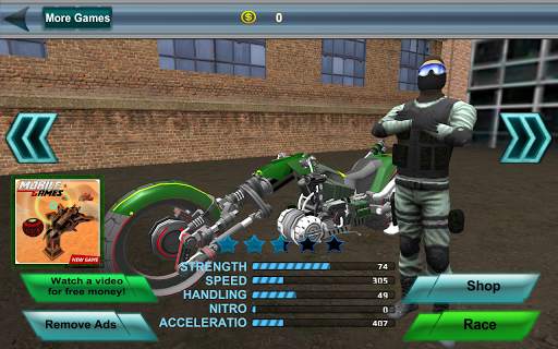 Cảnh sát Sci Fi Bike Rider 3D screenshot 2